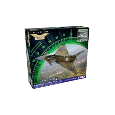 Image of Corgi AA29001 Eurofighter Typhoon FGR4 ZK349 GN A RAF No29 R Squadron Diecast Model