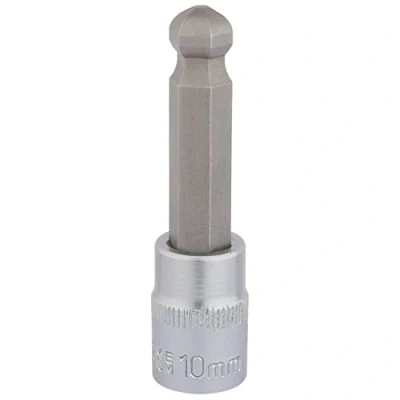 Image of Draper Ball End Hexagonal Socket Bits, 3/8&quot; Sq. Dr., 10mm