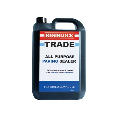 Image of Everbuild EVBRBT5L Resiblock All Purpose Paving Sealer 5 Litre (Trade)