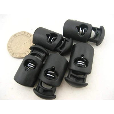 Image of 10pcs Toggles Cord Adjusters Orbs Spring Loaded Locks Rope Lock