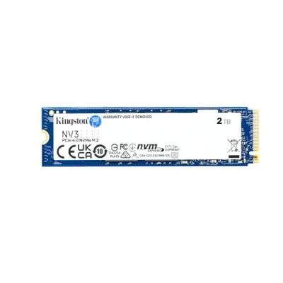 Image of Kingston NV3 NVMe PCIe 4.0 Internal SSD 2TB M.2 2280 SNV3S/2000G