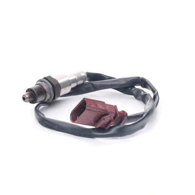 Image of 04C906262J Lambda sensor BOSCH 0 258 030 165 4 VOLKSWAGEN: Polo V Hatchback, Golf 7, 7 Variant, SEAT: Ibiza 4, Leon III Toledo