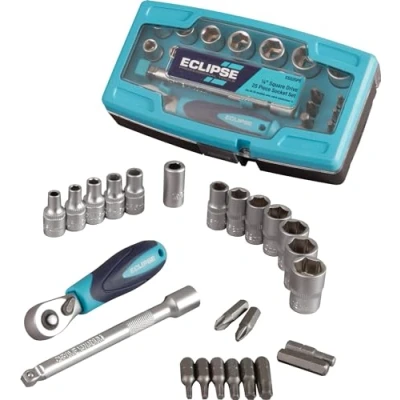 Image of ¼ 25pc Square Drive Socket Set (Metric)