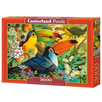 Image of Castorland C 300433 Hobby Panoramic Interlude Jigsaw Puzzle, 3000 Pieces Set, Multicolour