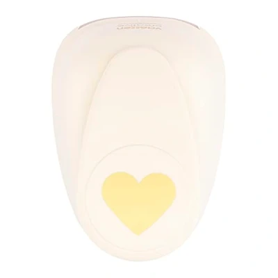 Image of Vaessen Creative Craft Paper Punch Heart 5,2 x 6,1 cm Circle Cutter for Crafting and Card Making