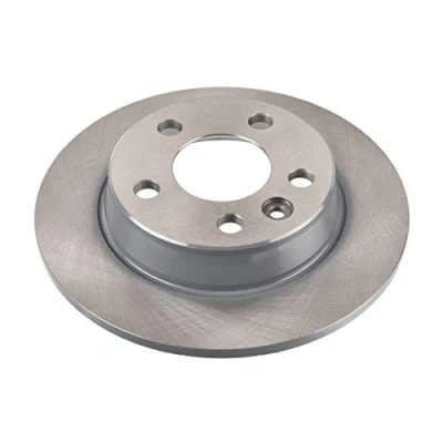 Image of 1001094, 1023605, 1044570, 1045995, 1137985 Brake disc FEBI BILSTEIN 14162 Rear Axle 267,8mm 9,8mm 5 Hole 112mm solid Coated VOLKSWAGEN: Sharan I