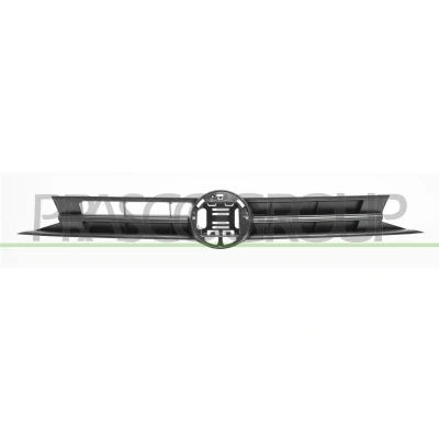 Image of 2G0853653A9B9, 2G0853653J9B9 Radiator Grill PRASCO VG0252001 black VOLKSWAGEN: Polo VI