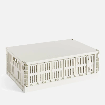 Image of HAY Colour Crate Lid Large Off White