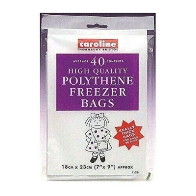 Image of Caroline 40 Freezer Bags 7x9&#039;&#039;