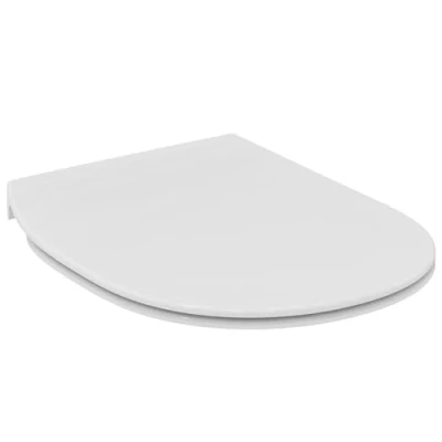 Image of Ideal Standard E772401 Connect Toilet seat (Flat) White with Soft Close