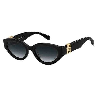 Image of Tommy Hilfiger TH 1957/S Sunglasses, Women&#039;s, Size: 54, Black