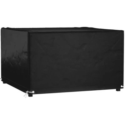 Image of vidaXL Garden Furniture Cover 8 Eyelets 125x125x75 cm Square