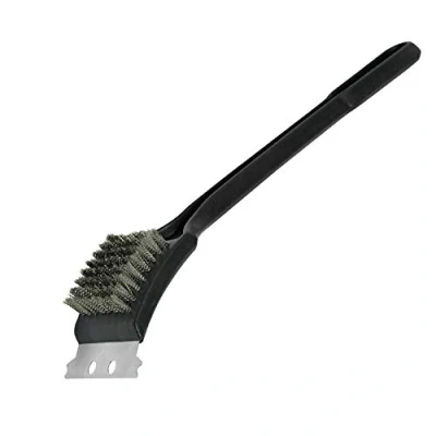 Image of Invero® BBQ Barbecue Oven Grill Kitchen Metal Wire Cleaning Brush Scraper Remover Cleaner