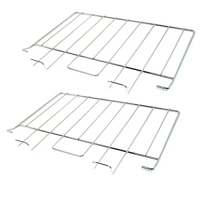 Image of SPARES2GO Grill Shelf Rack for Rangemaster Oven Cooker (448 x 334 mm, Pack of 2) Fitment List A