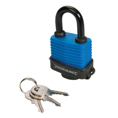 Image of Silverline Weather Resistant Padlock 48mm