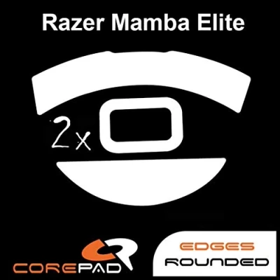Image of Corepad Skatez PRO 145 Replacement Mouse Feet Compatible with Razer Mamba Elite