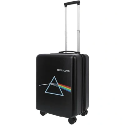 Image of FUL Pink Floyd 22.5 Inch Carry on Luggage, Hardshell Rolling Suitcase with Spinner Wheels, Black, Inch,