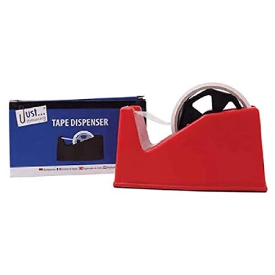 Image of Just stationeryAssorted Colours Desktop Tape Dispenser