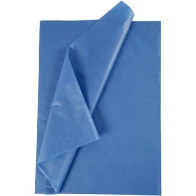 Image of Creativ 100263 Tissue Paper, Sheet 50x70 cm, 14 Blue, 25sheets
