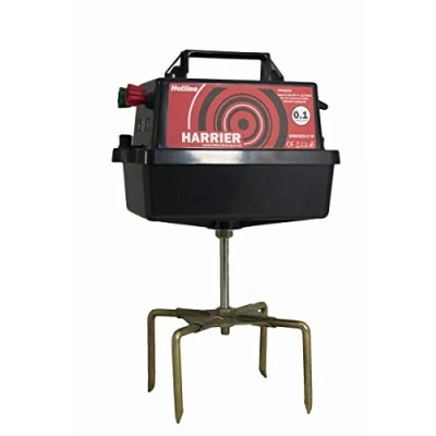 Image of Hotline HLB150 HARRIER Battery Electric Fence Energiser (6/9/12V) 0.08J Energisers 12V and 9V powered