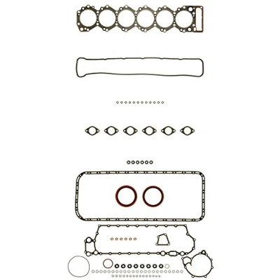 Image of 1878104010, 1878104012 Full Gasket Set, engine AJUSA 50201400 with cylinder head gasket, valve stem seals MULTILAYER STEEL