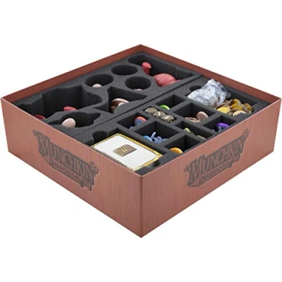 Image of Feldherr foam set compatible with Munchkin Dungeon Core Game box