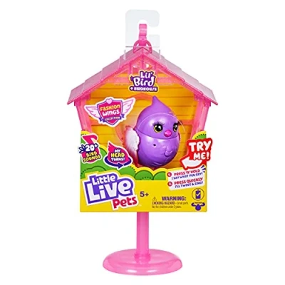 Image of Little Live Pets Lil&#039; Bird Series 12 &amp; House Pretty Posh