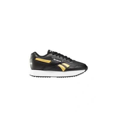 Image of Reebok Women&#039;s Glide Ripple Double Sneaker, Black/FTWWHT/Goldmt, 7.5 UK