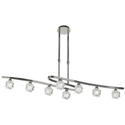 Image of Ice Telescopic 8 Light G9 ECO, Polished Chrome