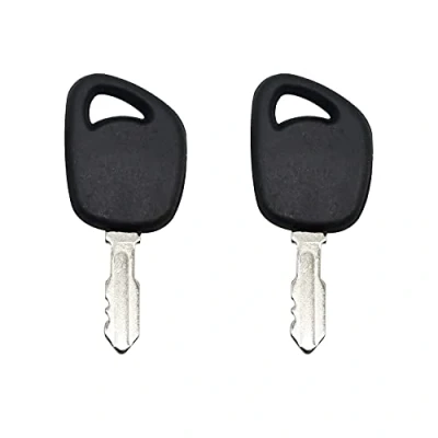 Image of Molloparts 2PCS LVA17264 Ignition Keys GY20680 Compatible with John Deere Mower Lawn Tractor 92H 102 105 107H 107S 115 125 135 145 155C 190C 1023E 1026R 1642HS 1742HS 3032E 3038E G100 G110 D100