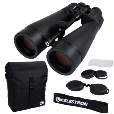 Image of Celestron 72035 SkyMaster Pro ED 20x80 Astronomy Binoculars with Glass and Large Aperture for Long Distance Viewing, Fully Multi coated XLT Coating, Tripod Adapter Carrying Case