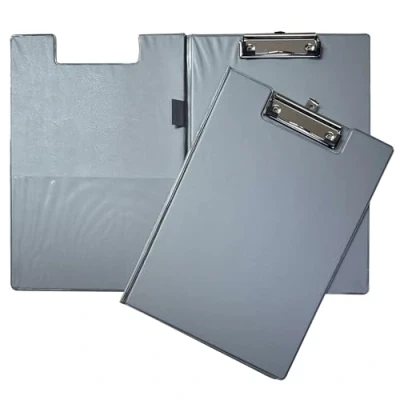 Image of Janrax A4 Foldover Grey Clipboard