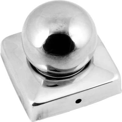 Image of CONNEX HV4322 Post caps NIRO 70x70mm with Ball, 70 x mm