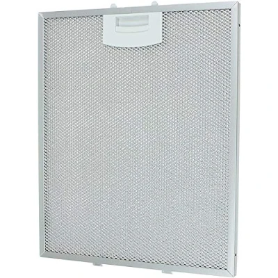 Image of SPARES2GO Vent Extractor Metal Mesh Filter for Siemens Cooker Hood (250 x 310 mm)