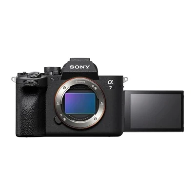 Image of Sony Alpha 7 IV Full Frame Mirrorless Camera ( 33MP, Real time autofocus, 10 fps, 4K60p, Vari angle touch screen, Large capacity Z battery ), Black