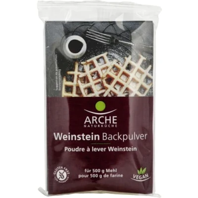 Image of Arche Naturküche Weinstein Baking Soda 3 x 18 g Economy Pack of 6 (324 g)