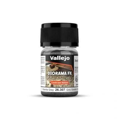 Image of Vallejo AV Diorama FX 35ml Landscape Texture Granite Grey 0.2 0.6mm