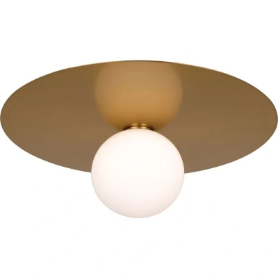 Image of Cape Town Globe Ceiling Light Brass, G9