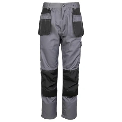 Image of TuffStuff Men&#039;s 710 Excel Contrast Work Trousers, Grey, 30R