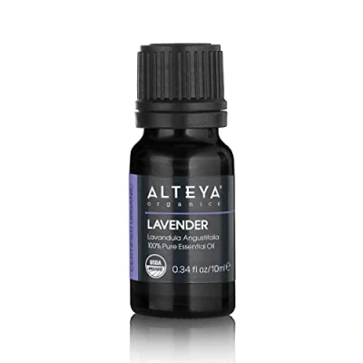 Image of Alteya Organic Lavender Oil (Lavandula Angustifolia) 10 ml 100% USDA Certified Pure Natural Essential Sold Directly by The Grower and Distiller Organics