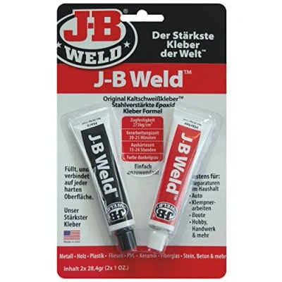 Image of JB Weld 8265 DEU The Original Reinforced Steel 2 Part Epoxy Adhesive, Universal Use