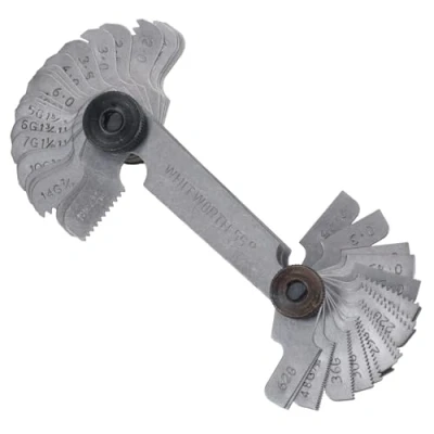 Image of Metric &amp; Whitworth Thread/Screw Pitch Gauge TE121
