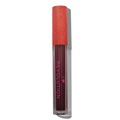 Image of Revolution Beauty London, Metallic Dragon, Lipgloss, Faraway Flames, 2.2g
