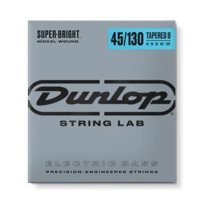 Image of JIM DUNLOP Super Bright Nickel Wound Tapered Bass Strings 45 130 5 String