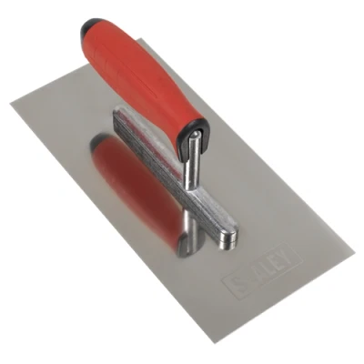 Image of Sealey Stainless Steel 270mm Plastering Trowel Rubber Handle