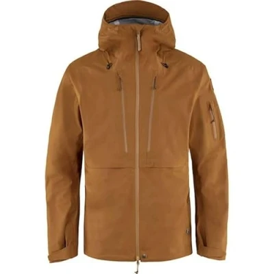 Image of Fjallraven 82411 230 Keb Eco Shell Jacket M Men&#039;s Chestnut Size XXXL