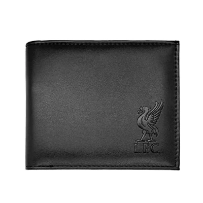 Image of Liverpool FC Leather Wallet Embossed Crest Stadium Print