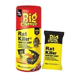 Image of Big Cheese Rat Killer Grain Bait Sachet 150g PACK (6)