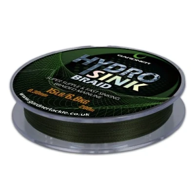 Image of Gardner Tackle Hydro Sink Braided Mainline 22Lb (9.9Kg) 200M