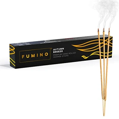 Image of Fumino® Autumn Breeze Fresh Handmade Incense sticks 14 per Box (15g) Masala Agarbatti Joss Scent Fragrance for Relaxation and Meditation, Home House Decor